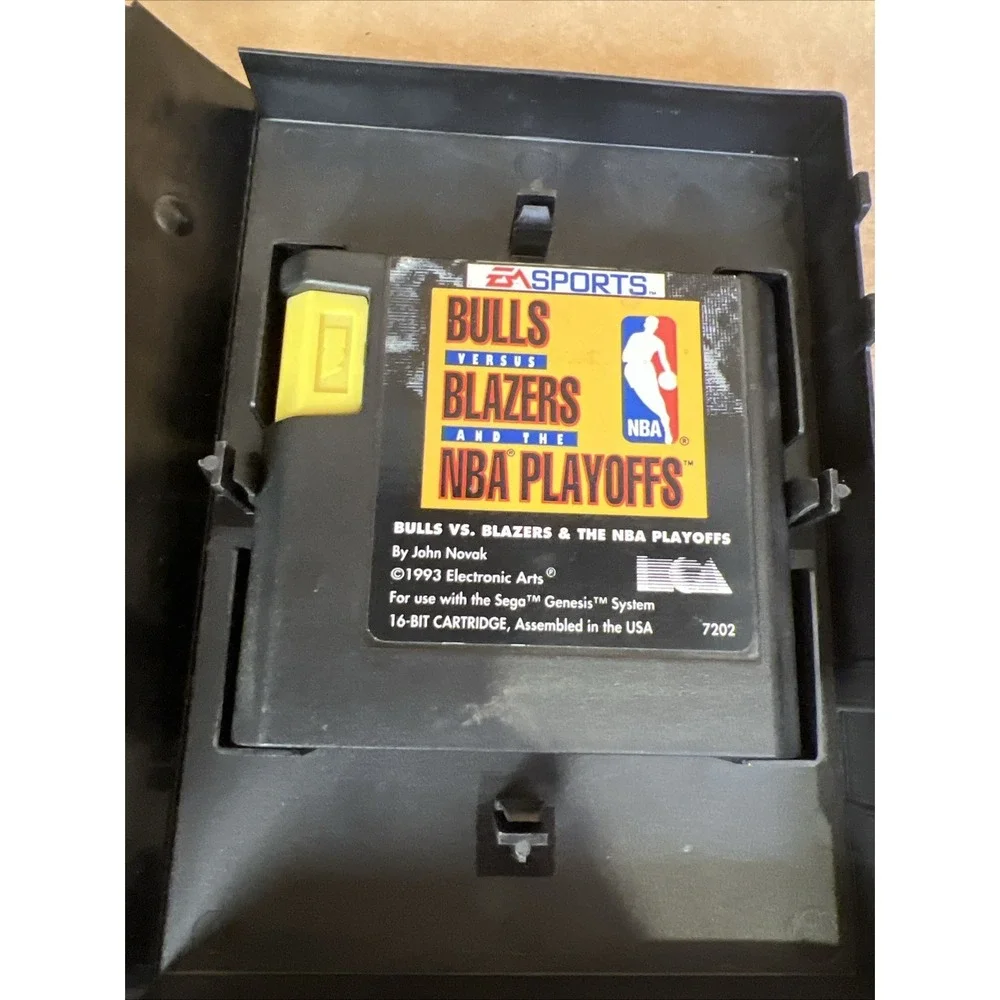 Bulls vs. Blazers and the NBA Playoffs (Sega Genesis, 1993)